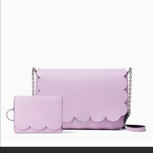 Kate spade lavender crossbody set